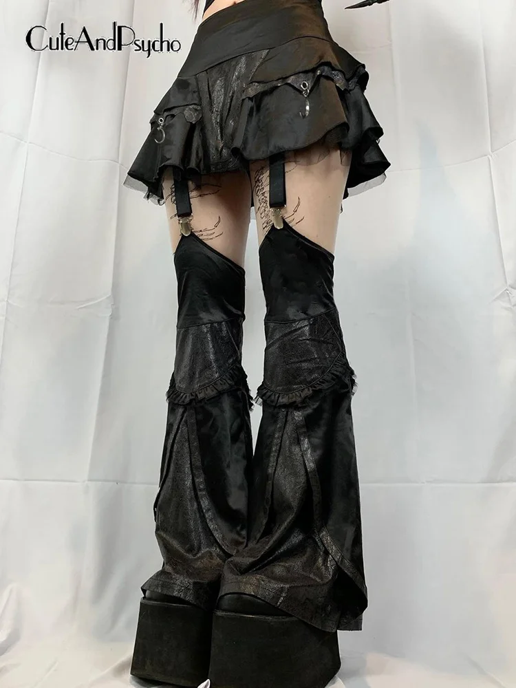 Cuteandпсихотемная академия, женские ретро юбки, брюки, модель Y2K, модные брюки, шикарные расклешенные брюки с высокой талией
Cuteandпсихотемная академия, женские ретро юбки, брюки, модель Y2K, модные брюки, шикарные расклешенные брюки с высокой талией