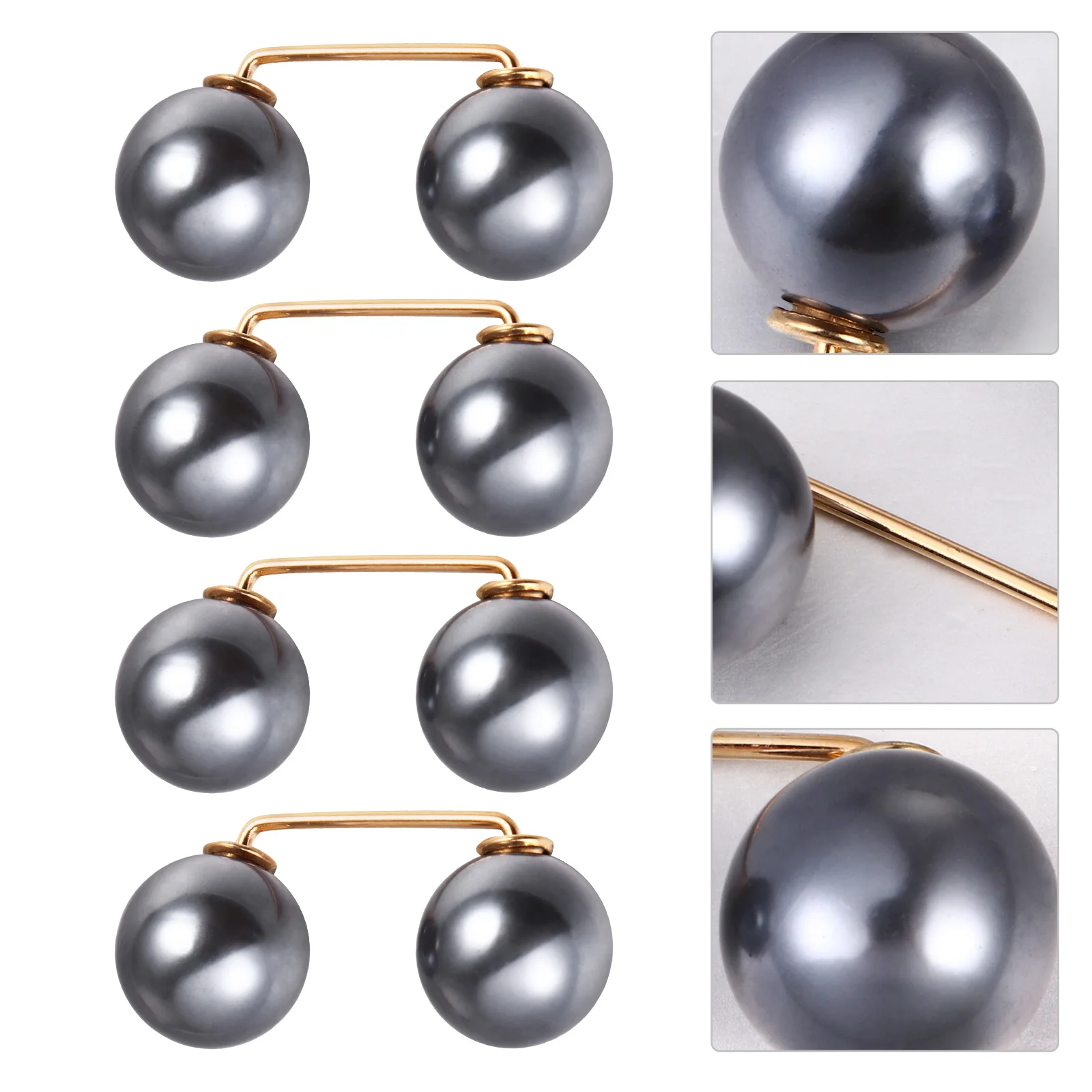 Pearl Broochcollar Pin Clips Sweater Cardiganwomen Safety Shawl Brooches Faux Clip Shirt Clothes Dress Guards Fashion Skirt
Pearl Broochcollar Pin Clips Sweater Cardiganwomen Safety Shawl Brooches Faux Clip Shirt Clothes Dress Guards Fashion Skirt