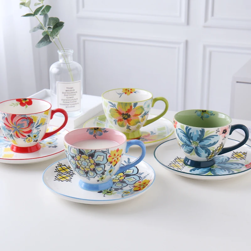 Nordic ins series of large-capacity ceramic breakfast glass ceramic plate set milk cup snack plate
Nordic ins series of large-capacity ceramic breakfast glass ceramic plate set milk cup snack plate