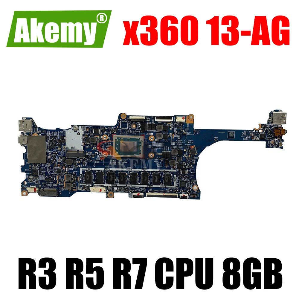 Материнская плата 13-AG для HP ENVY x360 Convertible, материнская плата R3 R5 R7 AMD CPU 8 Гб RAM 17885-2, материнская плата, Новинка
Материнская плата 13-AG для HP ENVY x360 Convertible, материнская плата R3 R5 R7 AMD CPU 8 Гб RAM 17885-2, материнская плата, Новинка