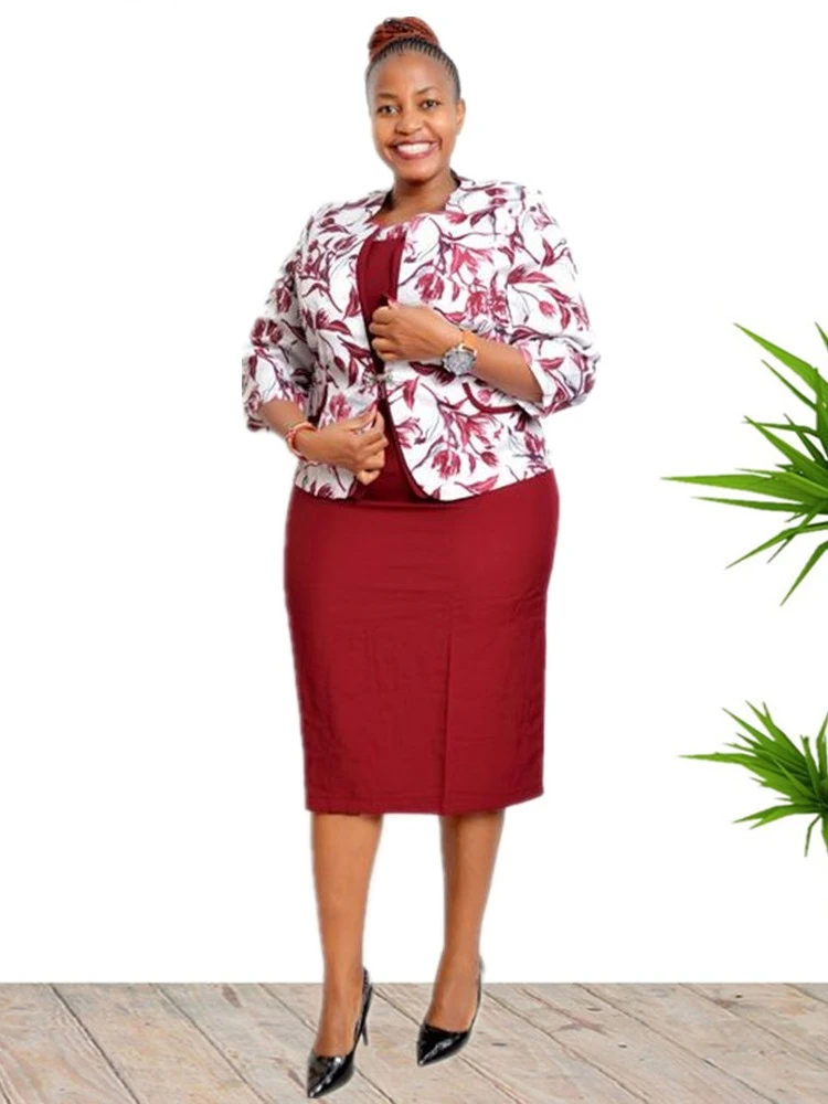 2 Piece Sets Elegant African Dresses For Women Dashiki Autumn Winter Pencil Midi Dress Traditional Africa Clothing Fairy Dress
2 Piece Sets Elegant African Dresses For Women Dashiki Autumn Winter Pencil Midi Dress Traditional Africa Clothing Fairy Dress