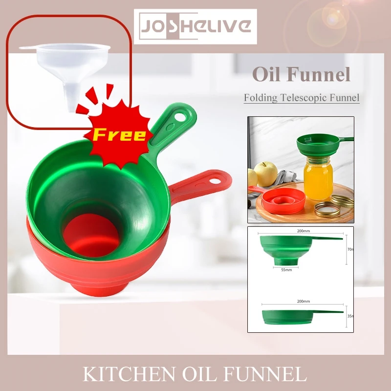 2023 Plastic Folding Telescopic Funnel Portable Collapsible Telescopic Funnel Liquid Filling Tool Wide Mouth Funnel Kitchen Tool
2023 Plastic Folding Telescopic Funnel Portable Collapsible Telescopic Funnel Liquid Filling Tool Wide Mouth Funnel Kitchen Tool