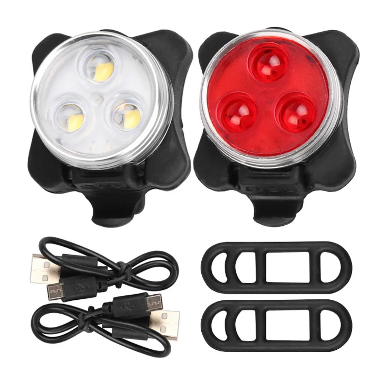 3 Led Bicycle Rear Light Lamp USB Charge Bike Taillight Headlight Waterproof Cycling Front Light Bicycle Flashlight Lantern 
3 Led Bicycle Rear Light Lamp USB Charge Bike Taillight Headlight Waterproof Cycling Front Light Bicycle Flashlight Lantern