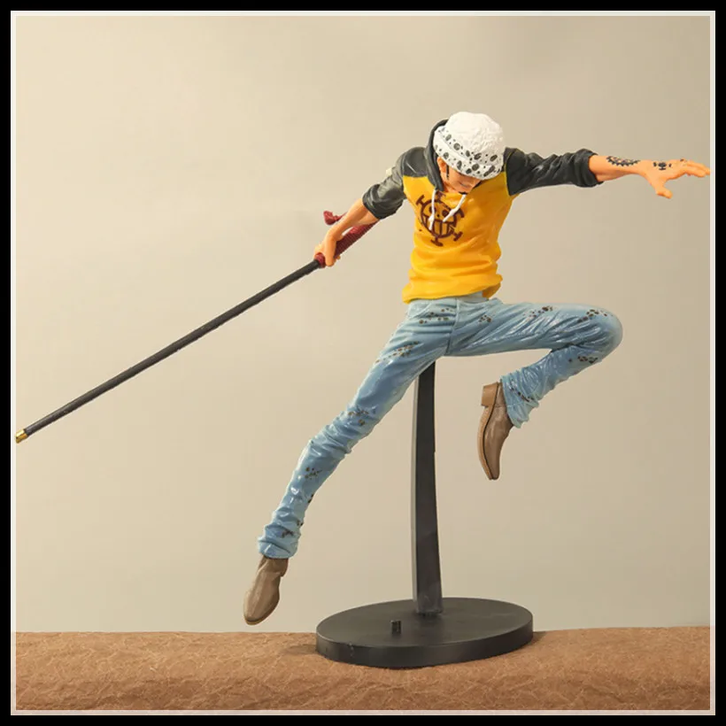In Stock 23.5Cm Pvc One Piece Trafalgar D. Water Law Children Gift Desktop Decoration Toys Japanese Animation Character Model
In Stock 23.5Cm Pvc One Piece Trafalgar D. Water Law Children Gift Desktop Decoration Toys Japanese Animation Character Model