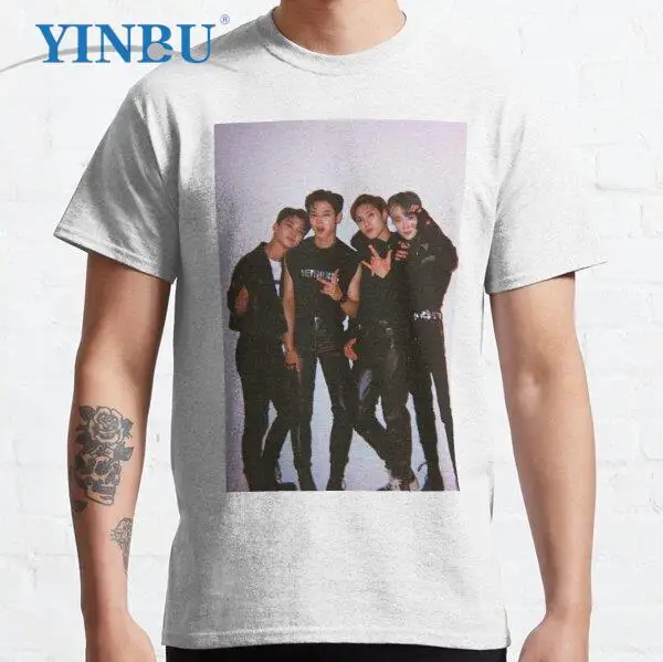 Мужская короткая модная футболка YINBU высокого качества с принтом Boyz Changmin, Juyeon, Jacob, Chanhee
Мужская короткая модная футболка YINBU высокого качества с принтом Boyz Changmin, Juyeon, Jacob, Chanhee