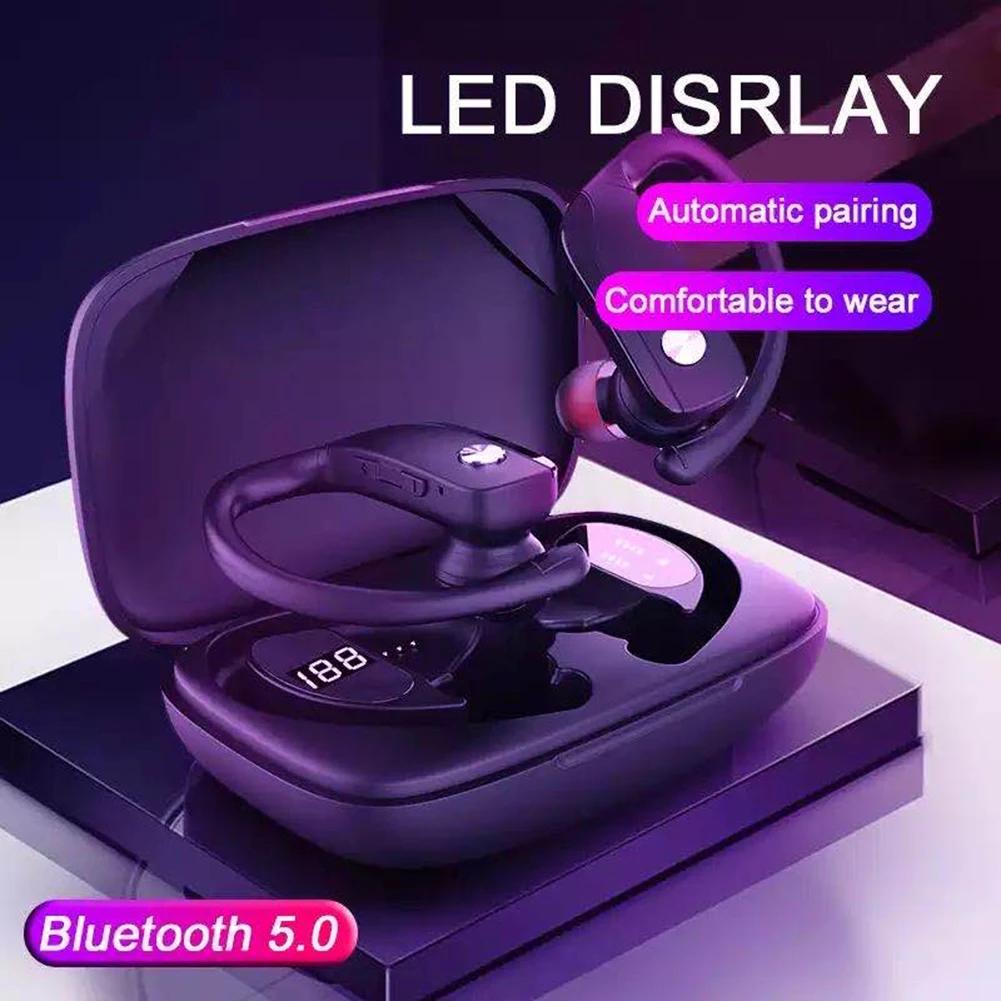 T16 Bluetooth 5.0 Wireless Earphones With Microphone Headphones Sports Waterproof For IPhone Huawei Xiaomi WITH Free Gift
T16 Bluetooth 5.0 Wireless Earphones With Microphone Headphones Sports Waterproof For IPhone Huawei Xiaomi WITH Free Gift