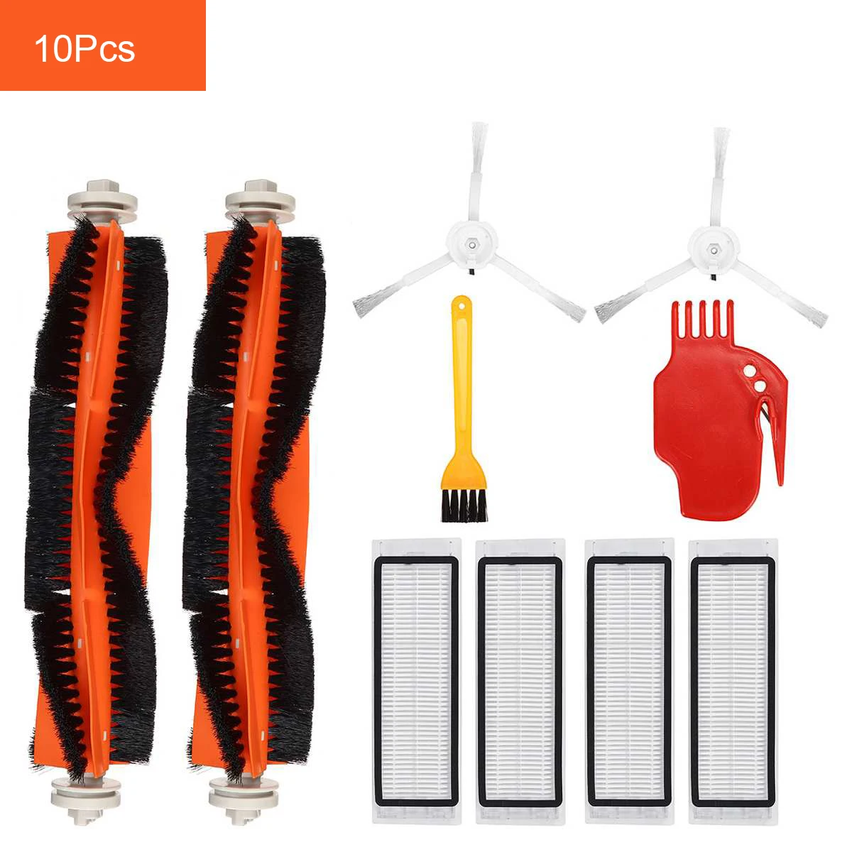 10PCS Main Brush Side Brush HEPA Filter Mops for Xiaomi 1S Rock S6 S5 S60 S5 S50 S55 E25 E35 Vacuum Cleaner Parts Accessories
10PCS Main Brush Side Brush HEPA Filter Mops for Xiaomi 1S Rock S6 S5 S60 S5 S50 S55 E25 E35 Vacuum Cleaner Parts Accessories
