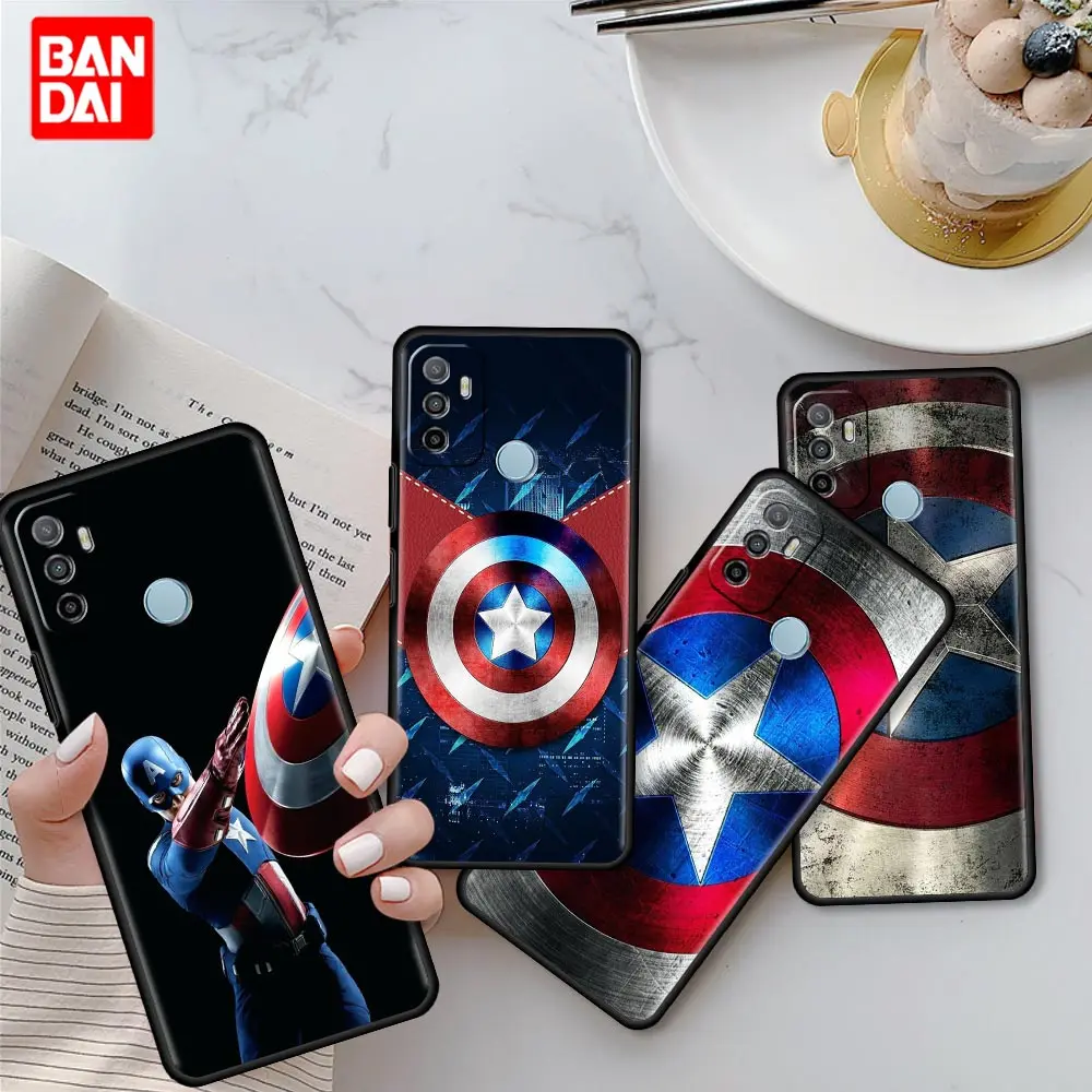 America Captain Avengers Marvel Case for Oppo A53 A52 A3s A12 A9 A15 A31 A54 A74 A93 A94 F5 Find X2 Pro Lite Silicone Cover Capa
America Captain Avengers Marvel Case for Oppo A53 A52 A3s A12 A9 A15 A31 A54 A74 A93 A94 F5 Find X2 Pro Lite Silicone Cover Capa