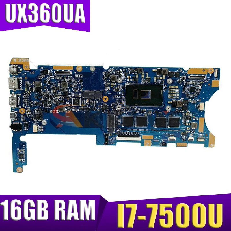 60NB0C00-MB8000 For ASUS UX360UA Q324UA Laptop Motherboard REV 2.0 Mainboard W/ I7-7500U 16GB RAM 100% Tested Working
60NB0C00-MB8000 For ASUS UX360UA Q324UA Laptop Motherboard REV 2.0 Mainboard W/ I7-7500U 16GB RAM 100% Tested Working
