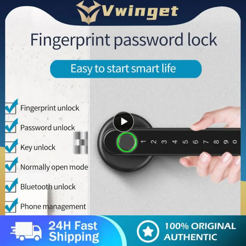 Practical Zinc Alloy Password Lever Door Lock Multiple Fingerprints Fingerprint Door Lock Multi Opening Methods Portable
Practical Zinc Alloy Password Lever Door Lock Multiple Fingerprints Fingerprint Door Lock Multi Opening Methods Portable
