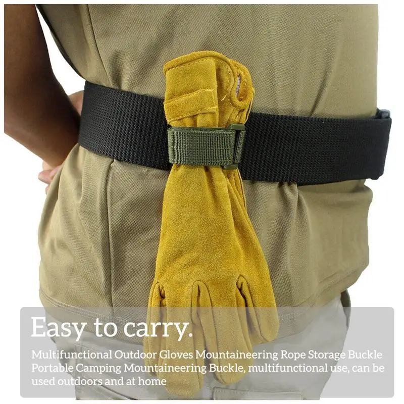 1pc Multi-purpose Nylon Gloves Hook Work Gloves Safety Clip Outdoor Tactical Gloves Climbing Rope Anti-lost Camping Hanging
1pc Multi-purpose Nylon Gloves Hook Work Gloves Safety Clip Outdoor Tactical Gloves Climbing Rope Anti-lost Camping Hanging