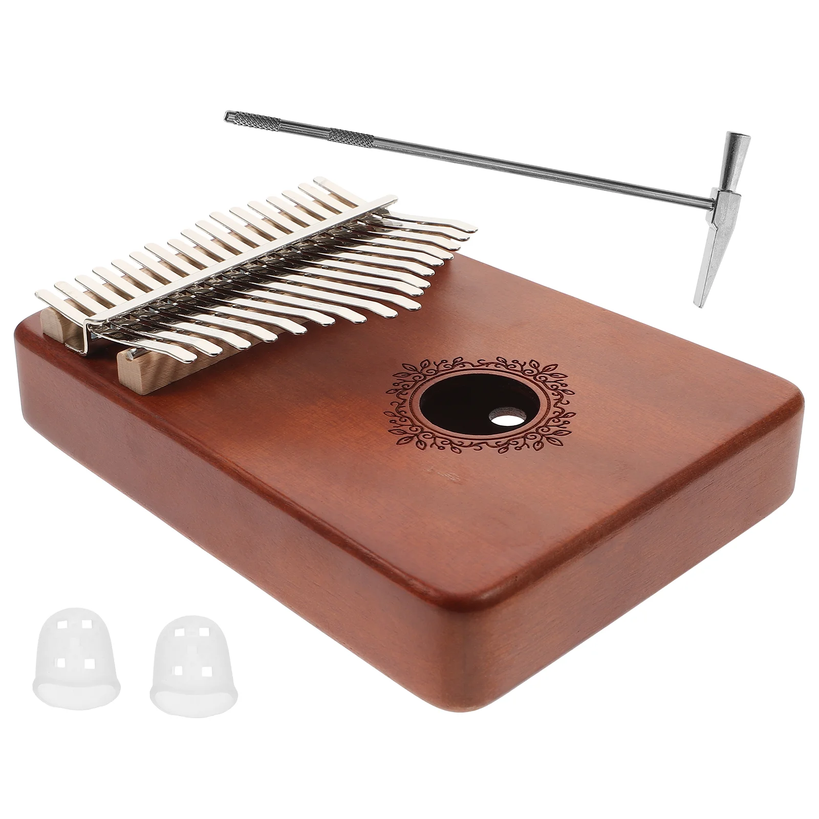 Decorate Thumb Child Kids Instruments 17 Keys Kalimba Stainless Steel Piano Beginner
Decorate Thumb Child Kids Instruments 17 Keys Kalimba Stainless Steel Piano Beginner