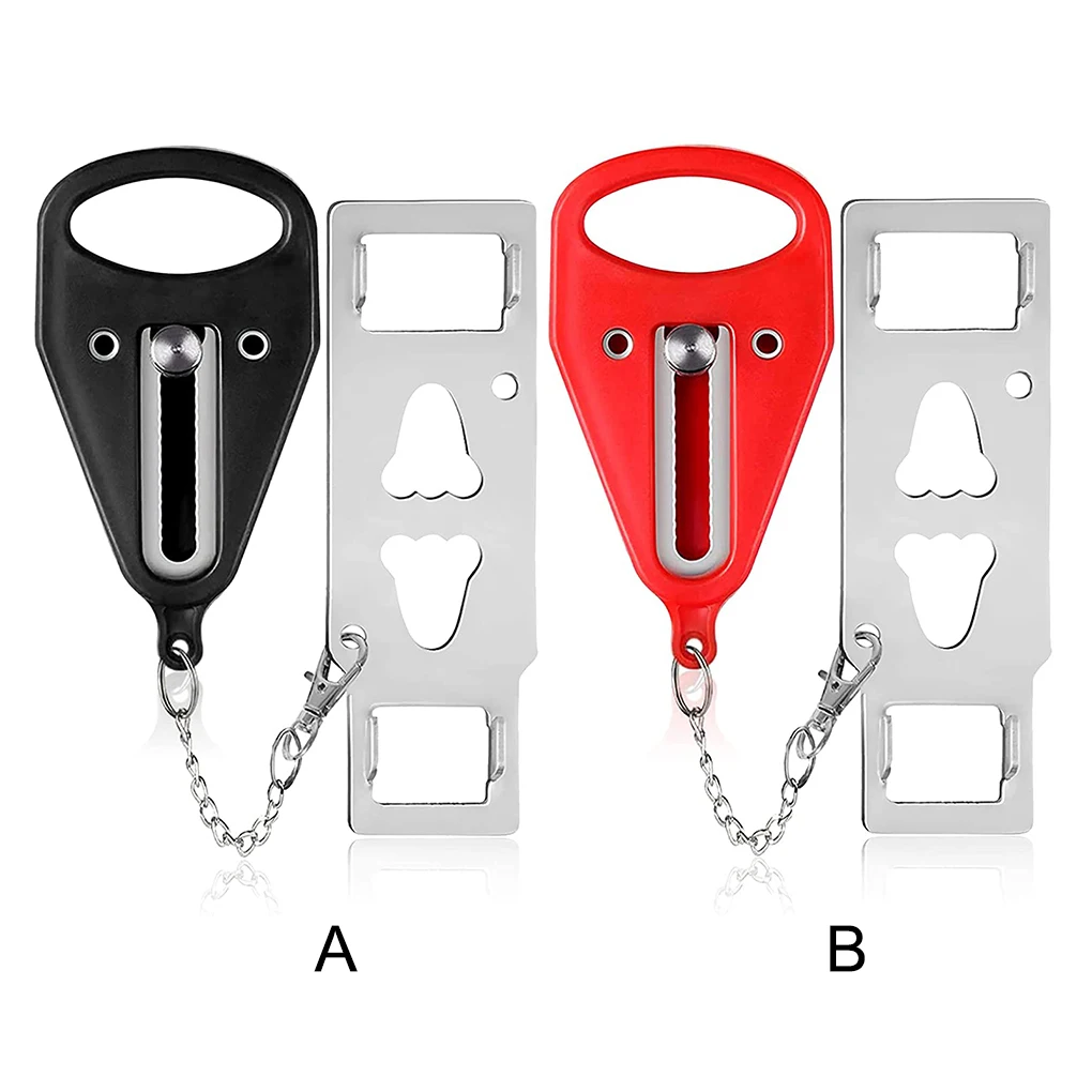 Portable Locks Security Anti-theft Additional Accommodation Latch Travelling Home Childproof Removable Door Stopper
Portable Locks Security Anti-theft Additional Accommodation Latch Travelling Home Childproof Removable Door Stopper