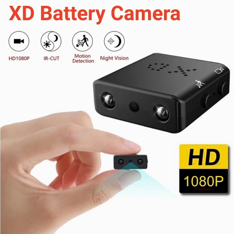4K Full HD 1080P Mini Camera XD WiFi Night Vision Camera IR-CUT Motion Detection Home Security Camcorder HD Video Voice Recorder
4K Full HD 1080P Mini Camera XD WiFi Night Vision Camera IR-CUT Motion Detection Home Security Camcorder HD Video Voice Recorder