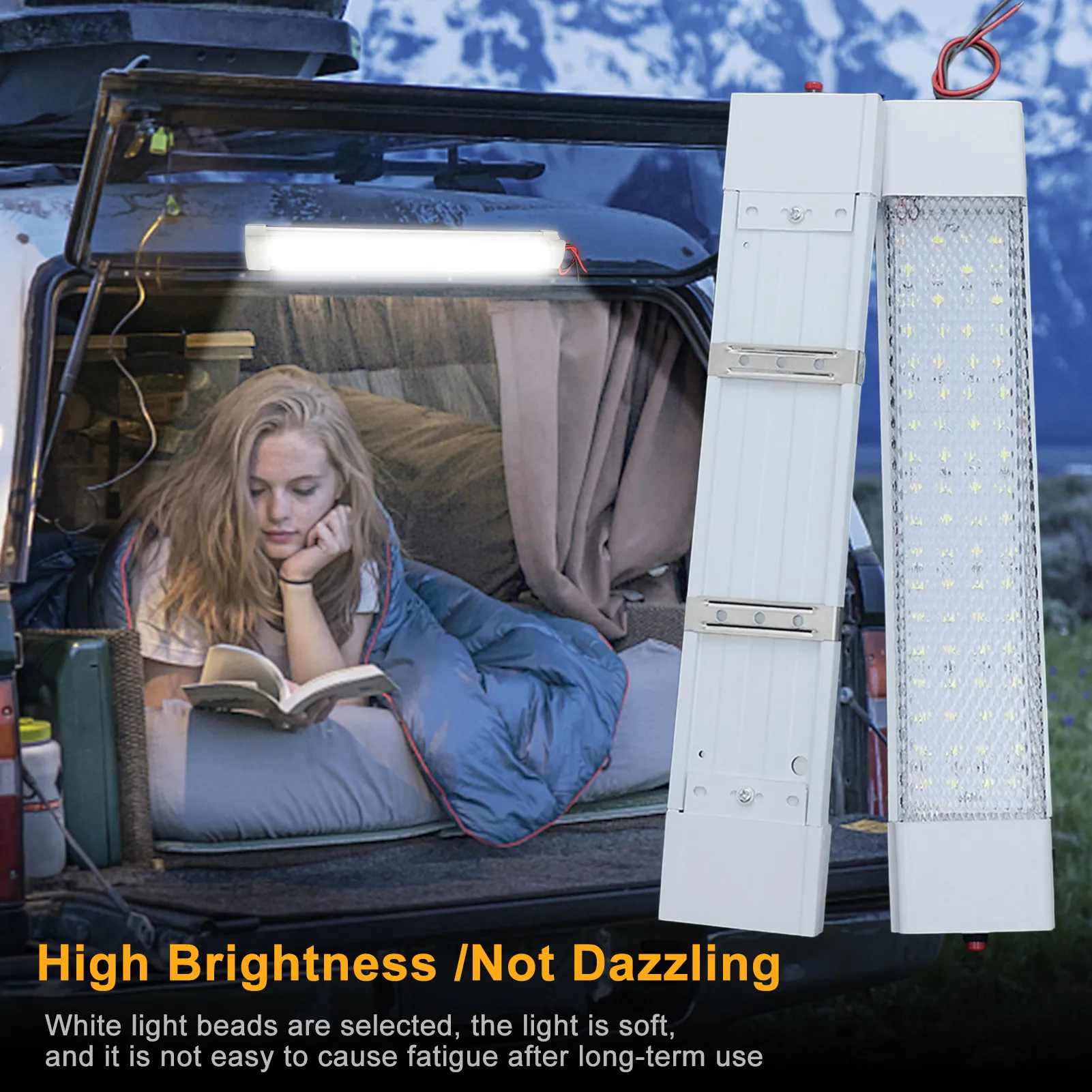 12V LED Car Interior Light Bar 72LED 1200LMLED Light Strip With ON/Off Switch 2Pcs 5000K Lamp For Trailer Truck Camping Boat RV
12V LED Car Interior Light Bar 72LED 1200LMLED Light Strip With ON/Off Switch 2Pcs 5000K Lamp For Trailer Truck Camping Boat RV