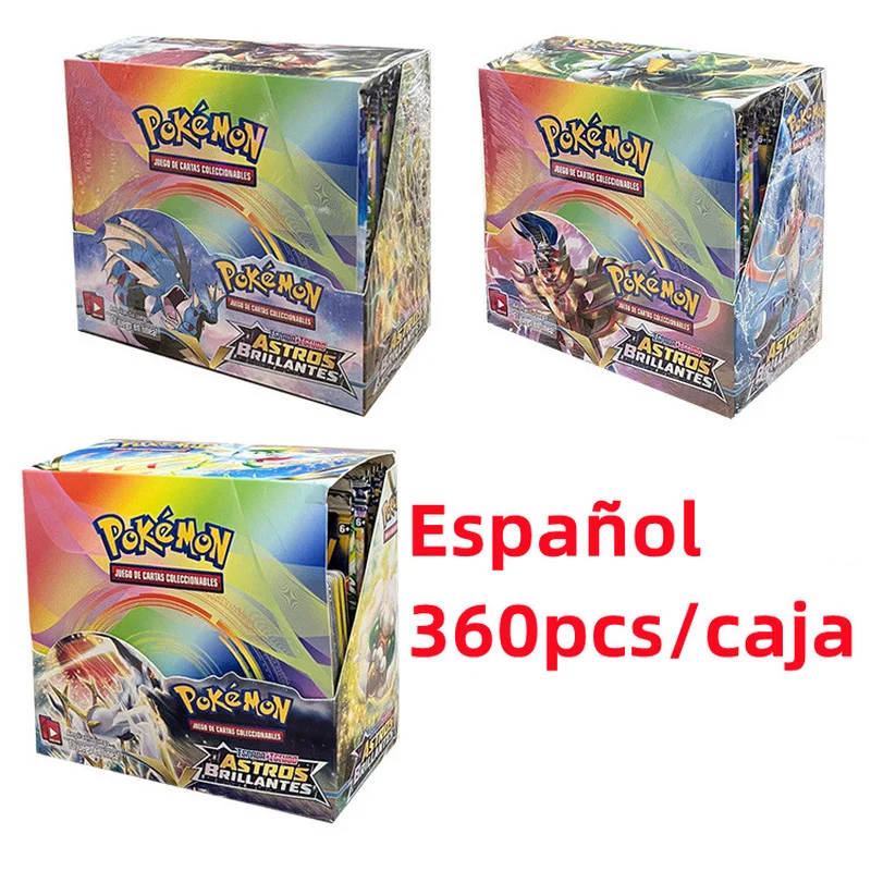 Pokemon Cards Spanish Version BRIGHT STARS Collection Anime Figure Pikachu Energy Card Paper Children's Christmas Gifts Kids Toy
Pokemon Cards Spanish Version BRIGHT STARS Collection Anime Figure Pikachu Energy Card Paper Children's Christmas Gifts Kids Toy