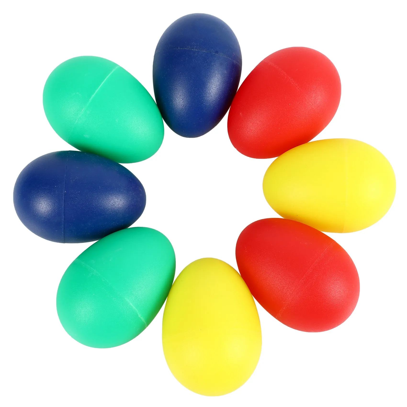 8pcs Playful Plastic Percussion Musical Egg Maracas Egg Shakers Kids Toys- 4 Different Colors
8pcs Playful Plastic Percussion Musical Egg Maracas Egg Shakers Kids Toys- 4 Different Colors
