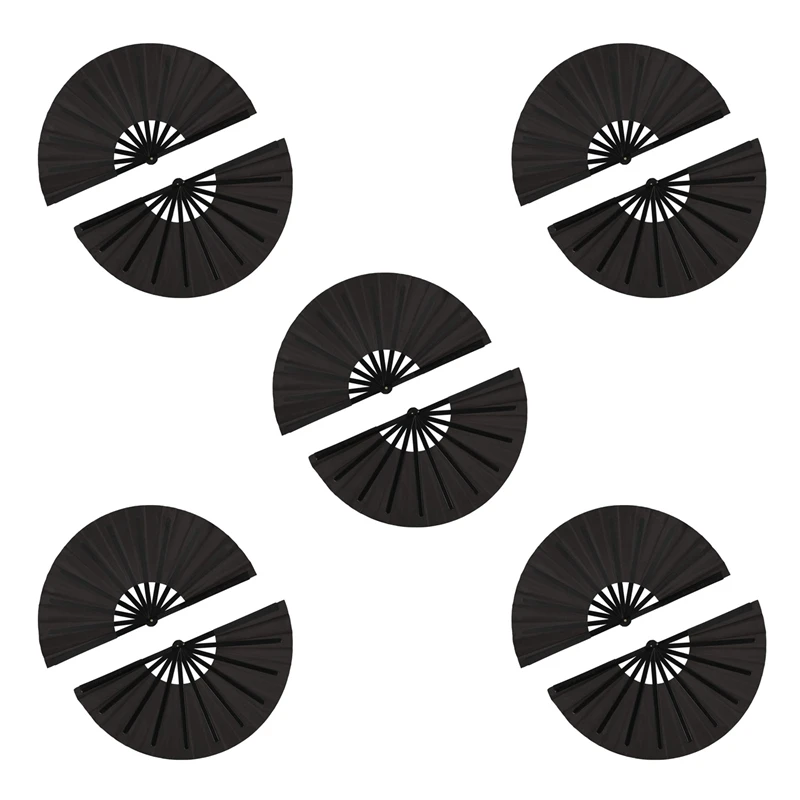 10 Pieces Large Folding Fan Nylon Cloth Handheld Folding Fan Chinese Kung Fu Tai Chi Fan Black Decoration Fold Hand Fan
10 Pieces Large Folding Fan Nylon Cloth Handheld Folding Fan Chinese Kung Fu Tai Chi Fan Black Decoration Fold Hand Fan