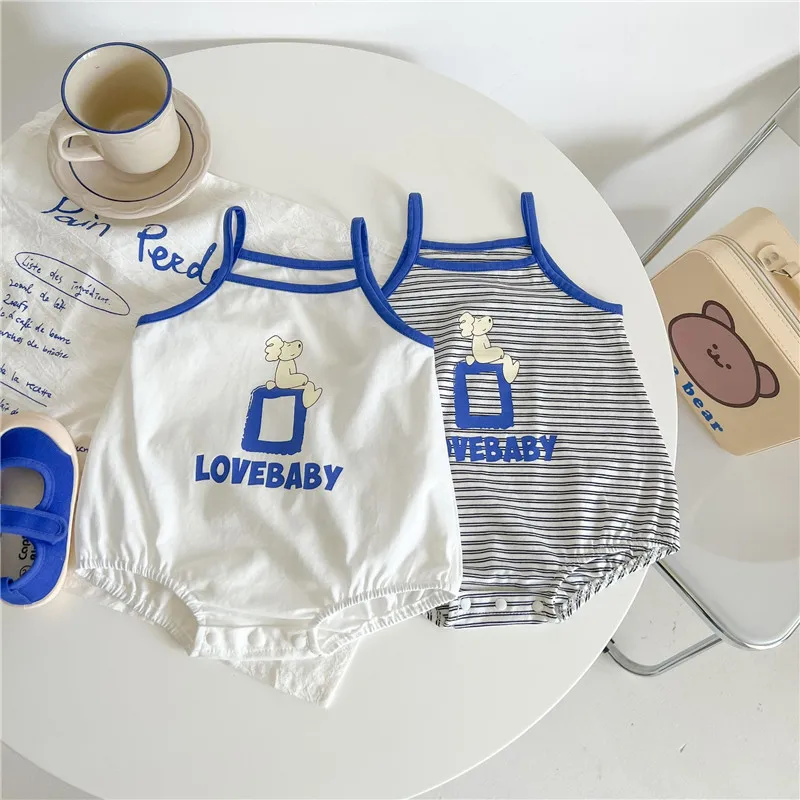 Baby Boy Clothes Summer Newborn Baby Bodysuits Sleeveless One-Piece Girl Boy Bodysuit Jumpsuit Strap Infant Toddler Playsuits
Baby Boy Clothes Summer Newborn Baby Bodysuits Sleeveless One-Piece Girl Boy Bodysuit Jumpsuit Strap Infant Toddler Playsuits