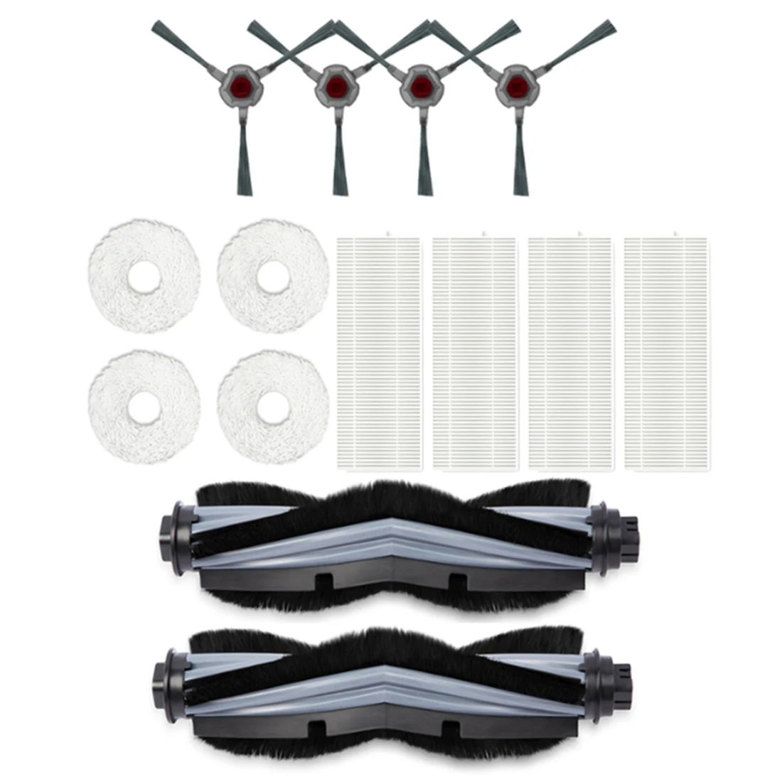 1Set for Yeedi Mop Station Self-Cleaning Robot Replacement Side Brushes Main Brush Filter Dust Box Mop Cleaning Pad
1Set for Yeedi Mop Station Self-Cleaning Robot Replacement Side Brushes Main Brush Filter Dust Box Mop Cleaning Pad