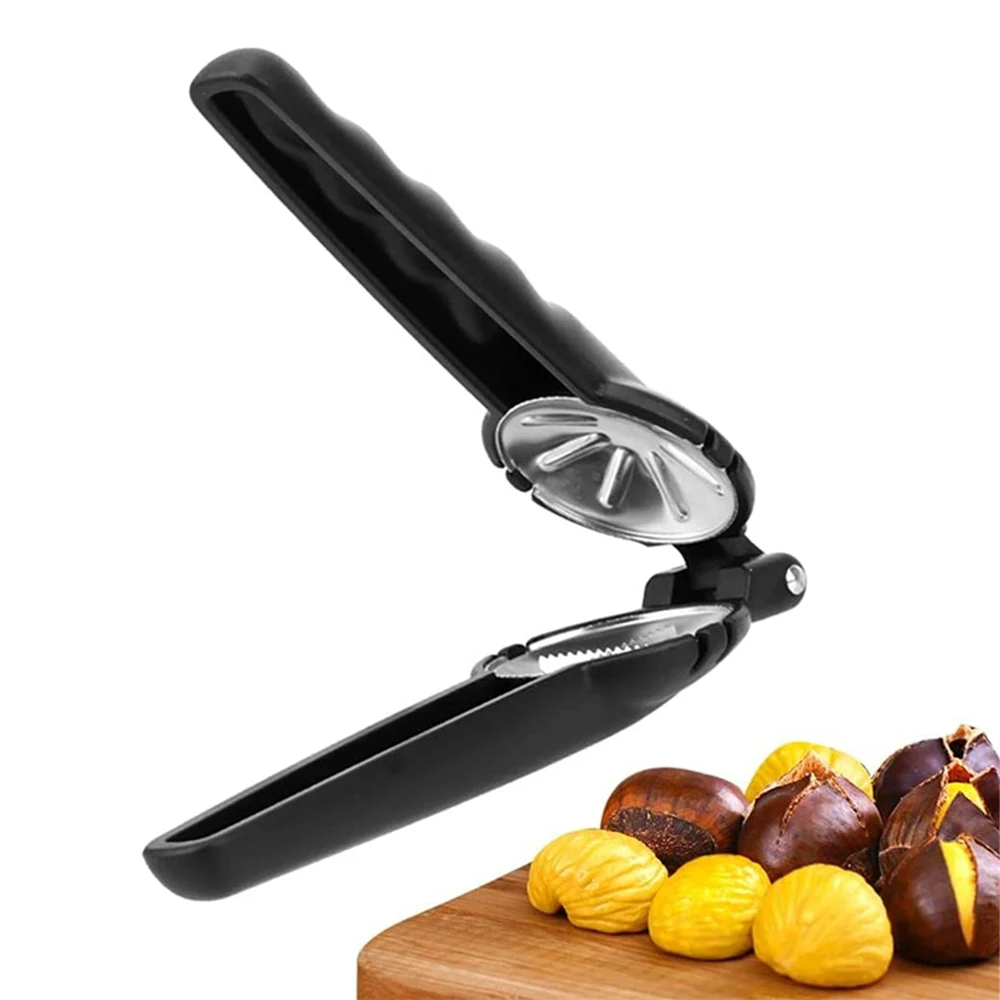 Nutcracker Chestnut Clip Quick Nut Opener Cutter Gadgets Walnut Pliers Metal Nutcracker Sheller Kitchen Tools Stainless Steel
Nutcracker Chestnut Clip Quick Nut Opener Cutter Gadgets Walnut Pliers Metal Nutcracker Sheller Kitchen Tools Stainless Steel