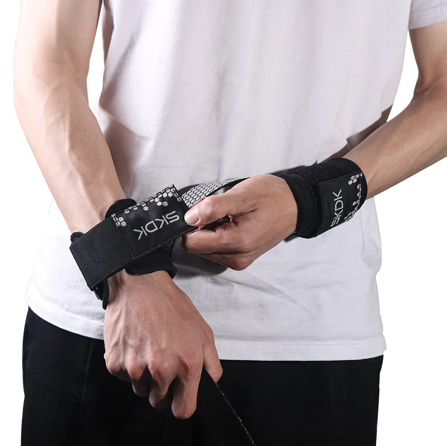 Weightlifting Wrist Straps, Strength Training, Adjustable, Non-slip, Gym Fitness, Lifting Strap, Hand Support, Grip Band, 1 Pair 
Weightlifting Wrist Straps, Strength Training, Adjustable, Non-slip, Gym Fitness, Lifting Strap, Hand Support, Grip Band, 1 Pair