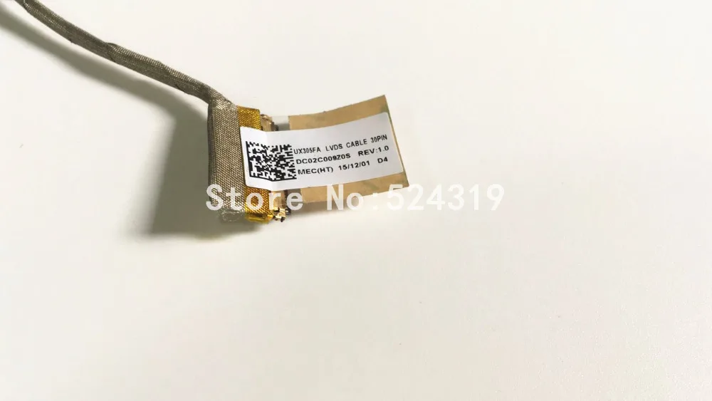 Новый ЖК-кабель LVDS для ноутбука ASUS UX305FA UX305 ux305LA DC02C009Z0S 30pin кабель | Компьютеры и