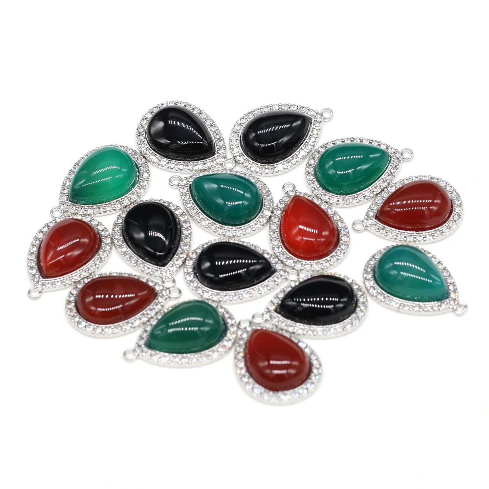 Natural Stone Agates Water Drop Pendant For Jewelry Making DIY Necklace Earring Accessories Healing Gems Charm Gift Party19x27mm
Natural Stone Agates Water Drop Pendant For Jewelry Making DIY Necklace Earring Accessories Healing Gems Charm Gift Party19x27mm