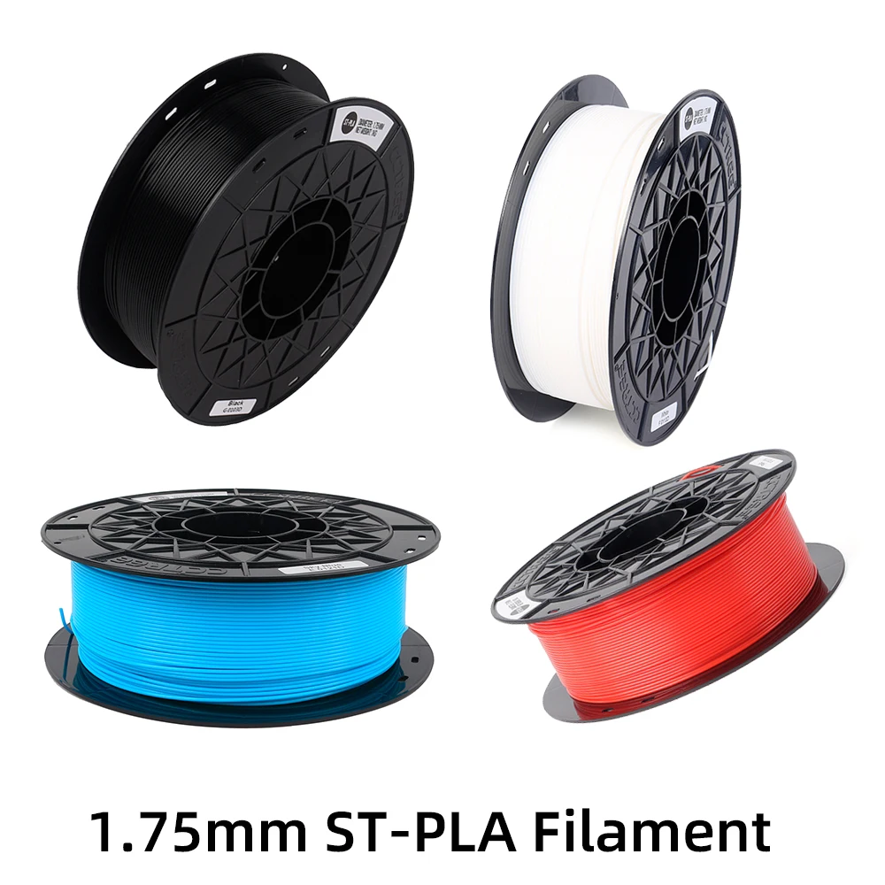 

CCTREE 3D Printer 18 Colors ST-PLA Filament 1.75mm/2.85mm Filament 1KG With Neat Winding Spool For Creality Ender 3 filament
