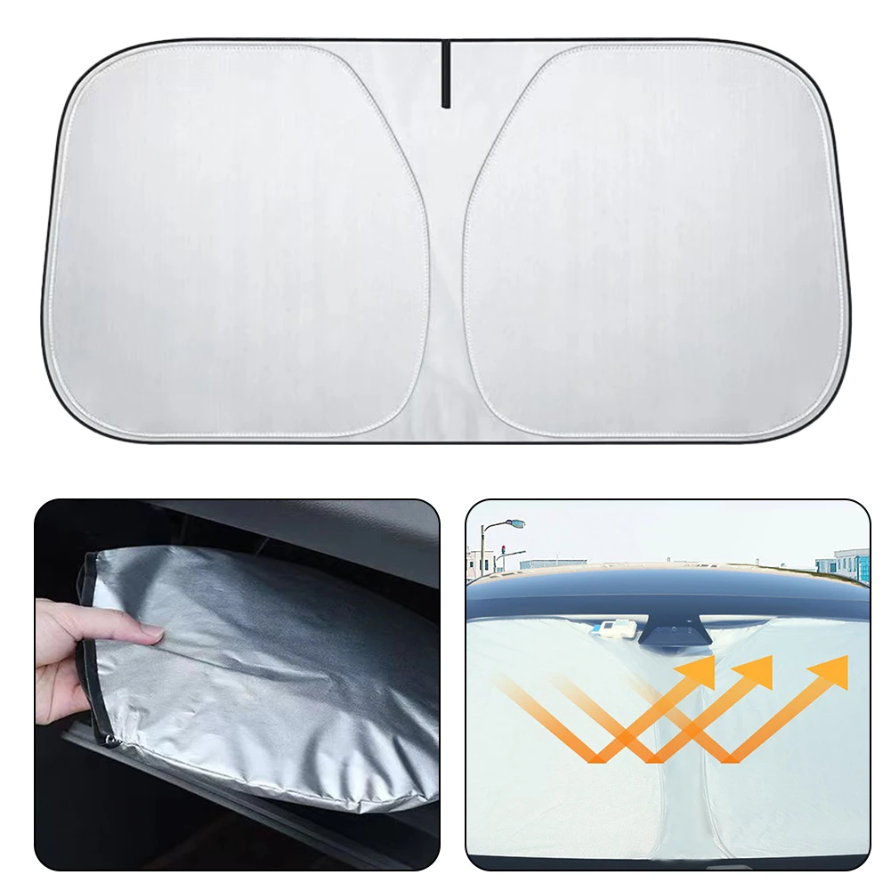 Car Windshield Sunshade UV Block Sun Visor Shield Foldable Cover Front Glass Memory Metal+fine Mesh Sunshade Accessories
Car Windshield Sunshade UV Block Sun Visor Shield Foldable Cover Front Glass Memory Metal+fine Mesh Sunshade Accessories