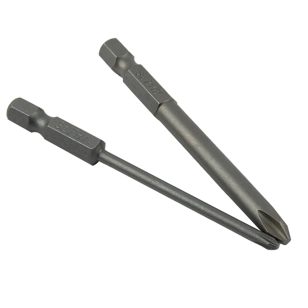 6Pcs/Set 1/4' Shank 75mm Long Alloy Steel Magnetic Hex Cross Head Screwdriver Bit PH1 PH2 Bit Diameter 3.0/4.0/4.5/4.5/5.0/6.0
6Pcs/Set 1/4' Shank 75mm Long Alloy Steel Magnetic Hex Cross Head Screwdriver Bit PH1 PH2 Bit Diameter 3.0/4.0/4.5/4.5/5.0/6.0