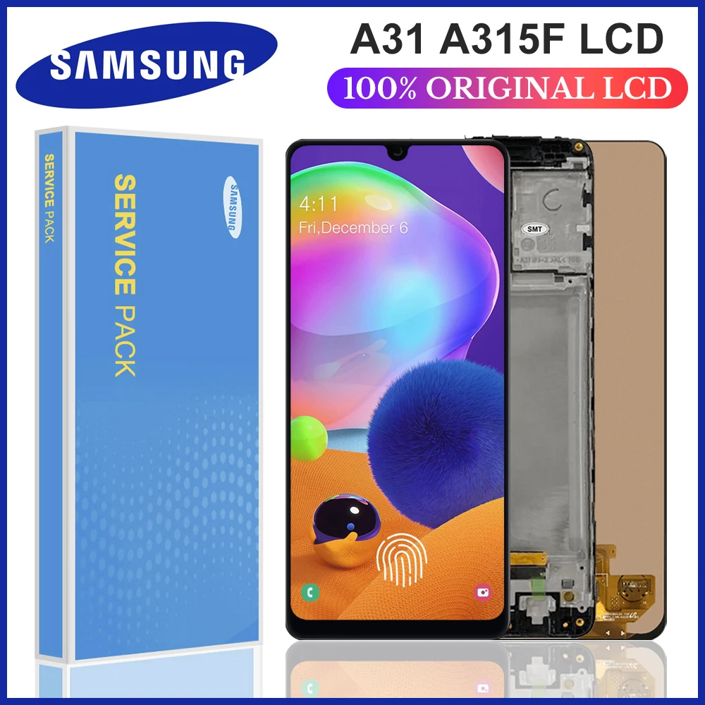 6.4'' New Original For Samsung Galaxy A31 A315 LCD Display Touch Screen Digitizer LCD For Samsung A31 A315 Display Replacement
6.4'' New Original For Samsung Galaxy A31 A315 LCD Display Touch Screen Digitizer LCD For Samsung A31 A315 Display Replacement