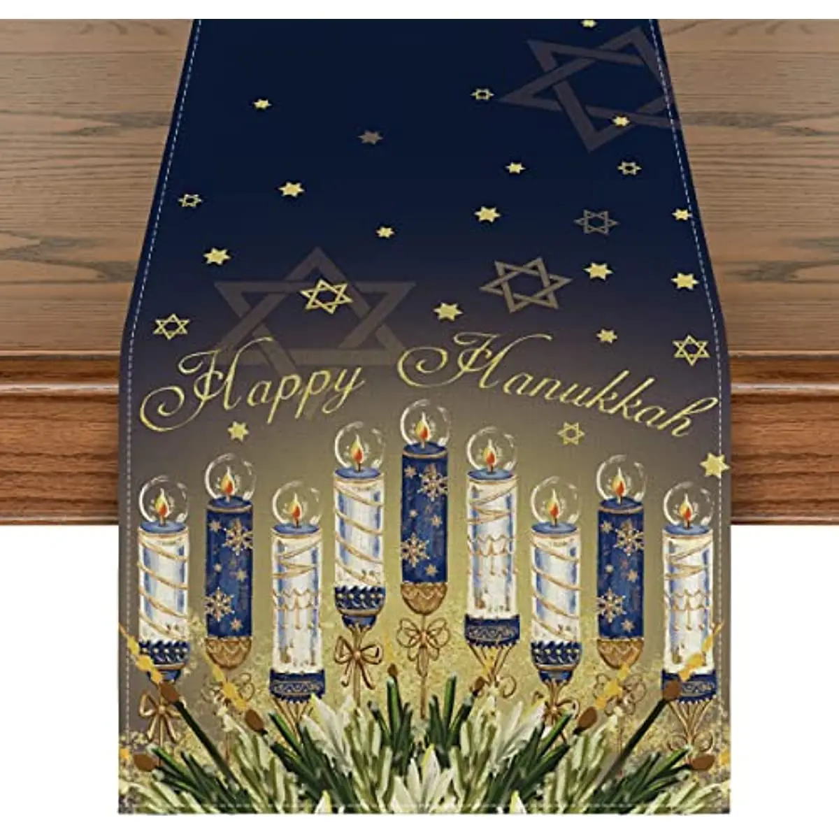 Ханукальные свечи Menorah льняная настольная дорожка s Chanukah для кухни, обеденного стола, украшение для улицы, вечеринки, Пыленепроницаемая наст...
Ханукальные свечи Menorah льняная настольная дорожка s Chanukah для кухни, обеденного стола, украшение для улицы, вечеринки, Пыленепроницаемая наст...