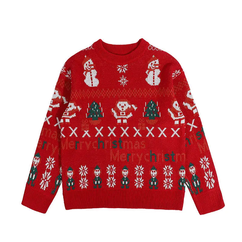 Christmas Sweater for Men and Women Loose Outer Wear Autumn and Winter Fashion Brand Couple Casual Knitwear Coat Sweater Women
Christmas Sweater for Men and Women Loose Outer Wear Autumn and Winter Fashion Brand Couple Casual Knitwear Coat Sweater Women