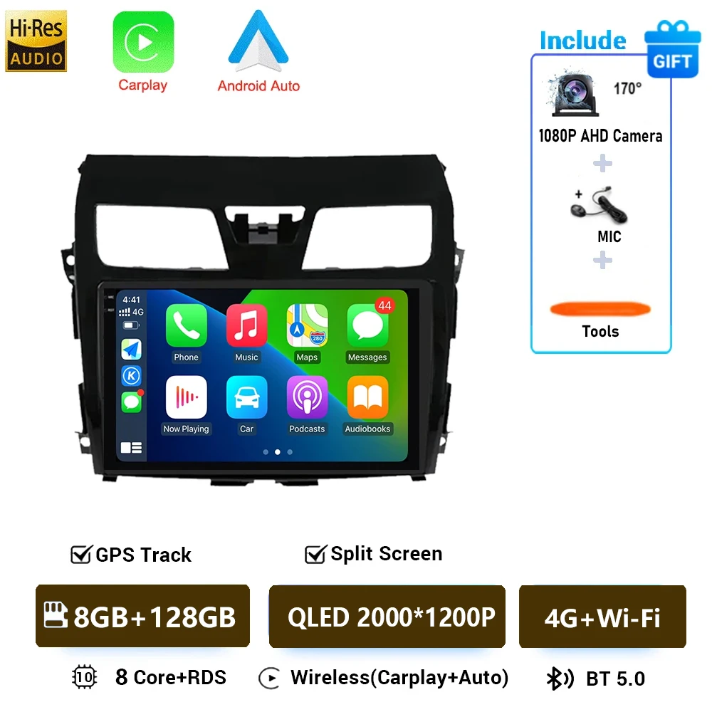 Автомобильный радиоприемник Android 16 для Nissan Teana Altima J33 2013-2015 Мультимедийный стерео видеоплеер 4G WIFI 2DIN Головное устройство GPS NAVI BT
Автомобильный радиоприемник Android 16 для Nissan Teana Altima J33 2013-2015 Мультимедийный стерео видеоплеер 4G WIFI 2DIN Головное устройство GPS NAVI BT