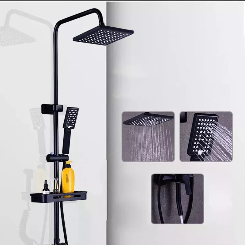 NEW2023 Bathroom Faucet Chrome/Black Rain Shower Head Bath Faucet Wall Mounted Bathtub Shower Mixer Tap Shower Faucet Shower Set
NEW2023 Bathroom Faucet Chrome/Black Rain Shower Head Bath Faucet Wall Mounted Bathtub Shower Mixer Tap Shower Faucet Shower Set