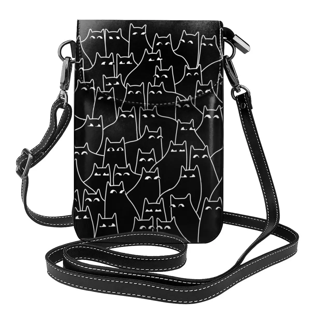 Suspicious Cats Shoulder Bag Funny Animal Lover Catoon Work Student Women Bags Bulk Retro Leather Purse
Suspicious Cats Shoulder Bag Funny Animal Lover Catoon Work Student Women Bags Bulk Retro Leather Purse