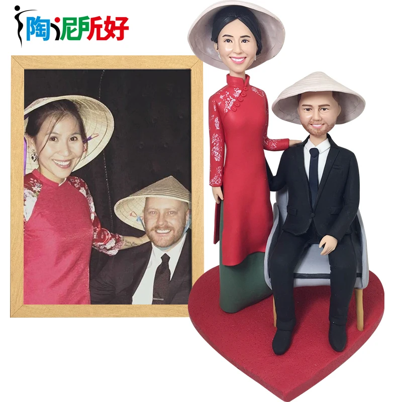 TNSH Handmade Polymer Clay Dolls Custom Figurine Cartoon Anime Birthday Wedding Decoration Christmas Gifts Art Statue Sculpture
TNSH Handmade Polymer Clay Dolls Custom Figurine Cartoon Anime Birthday Wedding Decoration Christmas Gifts Art Statue Sculpture