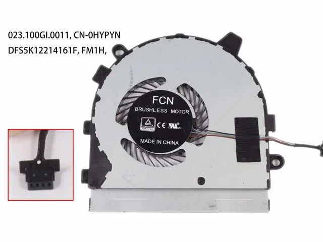 FCN DFS5K12214161F FM1H CN-0HYPYN DC 5V 0.50A 4-проводной вентилятор охлаждения для сервера ноутбука
FCN DFS5K12214161F FM1H CN-0HYPYN DC 5V 0.50A 4-проводной вентилятор охлаждения для сервера ноутбука