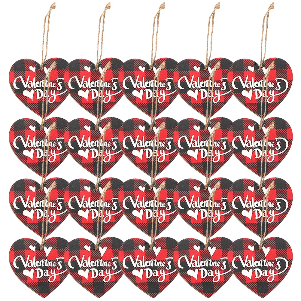 20Pcs Valentines Day Wood Door Sign Hanging Heart Wooden Sign Decor Valentines Day Pendant
20Pcs Valentines Day Wood Door Sign Hanging Heart Wooden Sign Decor Valentines Day Pendant