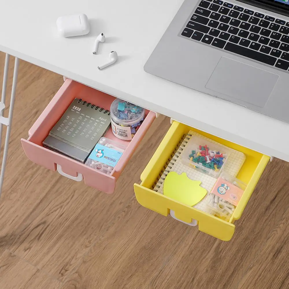 Punch-Free Drawer Storage Box Under The Desk Stationery Storage Bedroom Dressing Table Storage Home Finishing Drawer
Punch-Free Drawer Storage Box Under The Desk Stationery Storage Bedroom Dressing Table Storage Home Finishing Drawer