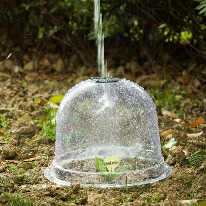 6Pcs Plant Protect Bell Cover Reusable PVC Plastic Garden Nursery Cover Greenhouse Anti-frost Heat Preservation Plant Cover
6Pcs Plant Protect Bell Cover Reusable PVC Plastic Garden Nursery Cover Greenhouse Anti-frost Heat Preservation Plant Cover
