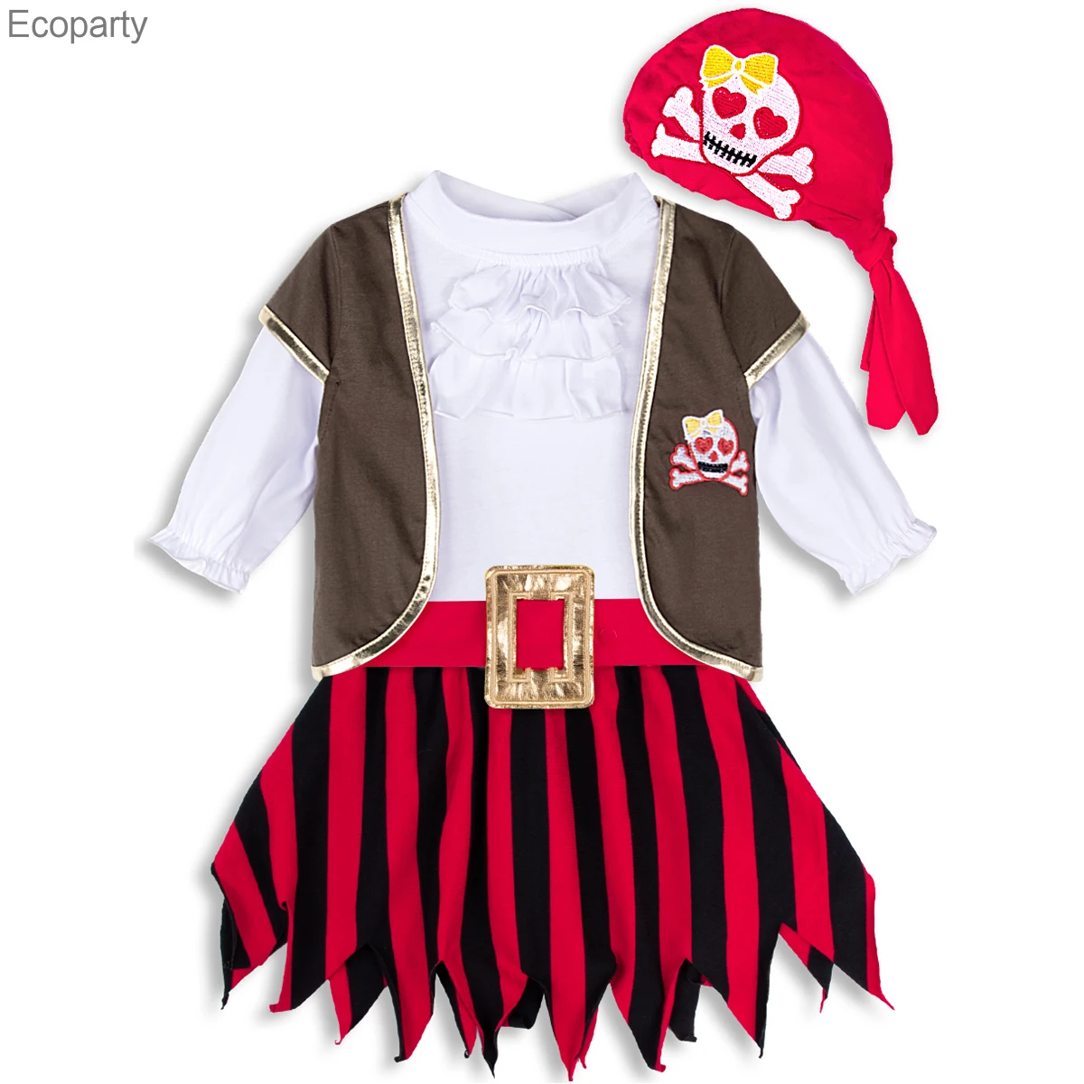 2022 Baby Toddler Girls Pirate Costume Carnival Fancy Dress Red Clothes Set Skirt Suit 5PCS Infant Cosplay Outfits 0-4 Years 30
2022 Baby Toddler Girls Pirate Costume Carnival Fancy Dress Red Clothes Set Skirt Suit 5PCS Infant Cosplay Outfits 0-4 Years 30