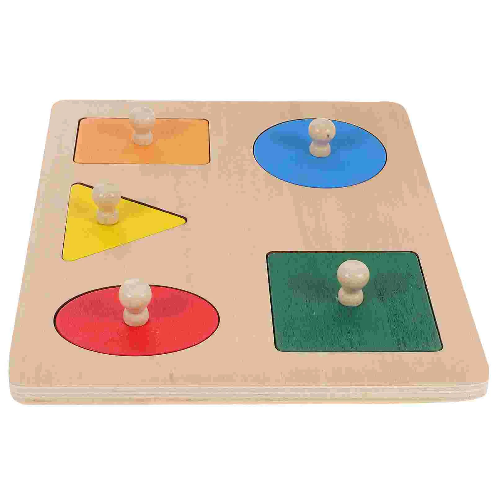 Five Color Geometric Figure Kids Educational Toys Children Gift Colorful Puzzles Game Giant Shape Wooden Baby Toddler
Five Color Geometric Figure Kids Educational Toys Children Gift Colorful Puzzles Game Giant Shape Wooden Baby Toddler