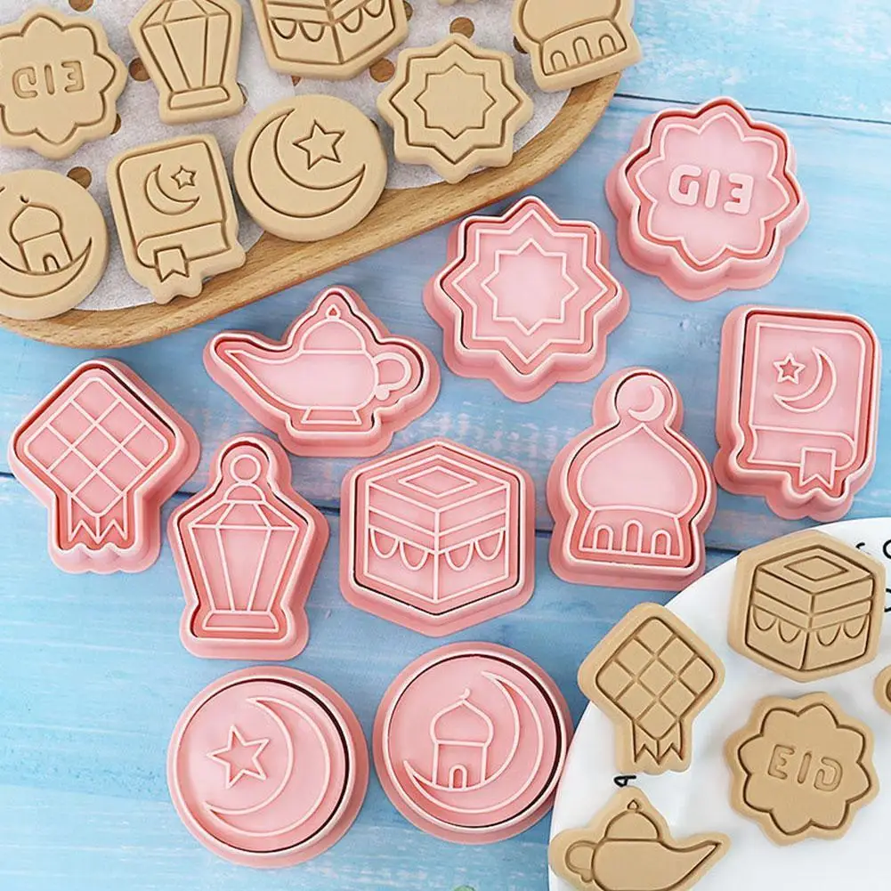 Eid Mubarak Cookie Cutter Mold Star Moon Biscuit Stamp Kareem Muslim Home Decor Fondant Baking Cake Dessert Tool Party Rama P3j8
Eid Mubarak Cookie Cutter Mold Star Moon Biscuit Stamp Kareem Muslim Home Decor Fondant Baking Cake Dessert Tool Party Rama P3j8