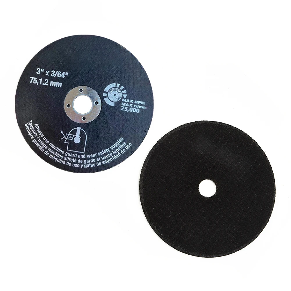 5pcs 75mm Circular Resin Grinding Wheel Saw Blade 3 Inch Cutting Wheel Disc Fiber Reinforced Resin For Angle Grinder Machine
5pcs 75mm Circular Resin Grinding Wheel Saw Blade 3 Inch Cutting Wheel Disc Fiber Reinforced Resin For Angle Grinder Machine