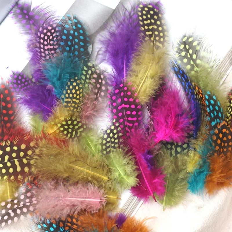 50Pcs Natural Dyed Guinea Fowl Feathers Pheasant Plumes For Craft Pearl Chicken Colored Decorative DIY Apparel Sewing Home Decor
50Pcs Natural Dyed Guinea Fowl Feathers Pheasant Plumes For Craft Pearl Chicken Colored Decorative DIY Apparel Sewing Home Decor