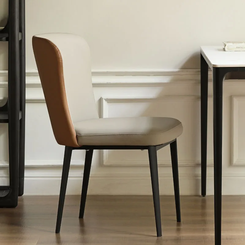Comfortable Modern Dining Chairs Luxury Minimalist Metal Designer Lounge Chair Backrest Chaises Salle Manger Home Furniture
Comfortable Modern Dining Chairs Luxury Minimalist Metal Designer Lounge Chair Backrest Chaises Salle Manger Home Furniture