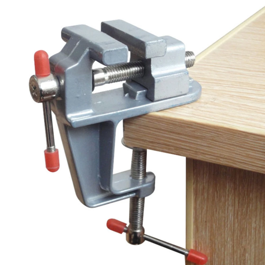 3.5" Aluminum Miniature Jewelers Hobby Clamp On Table Bench Vise Mini Tool Vice Woodworking Clamp DIY Tools
3.5" Aluminum Miniature Jewelers Hobby Clamp On Table Bench Vise Mini Tool Vice Woodworking Clamp DIY Tools