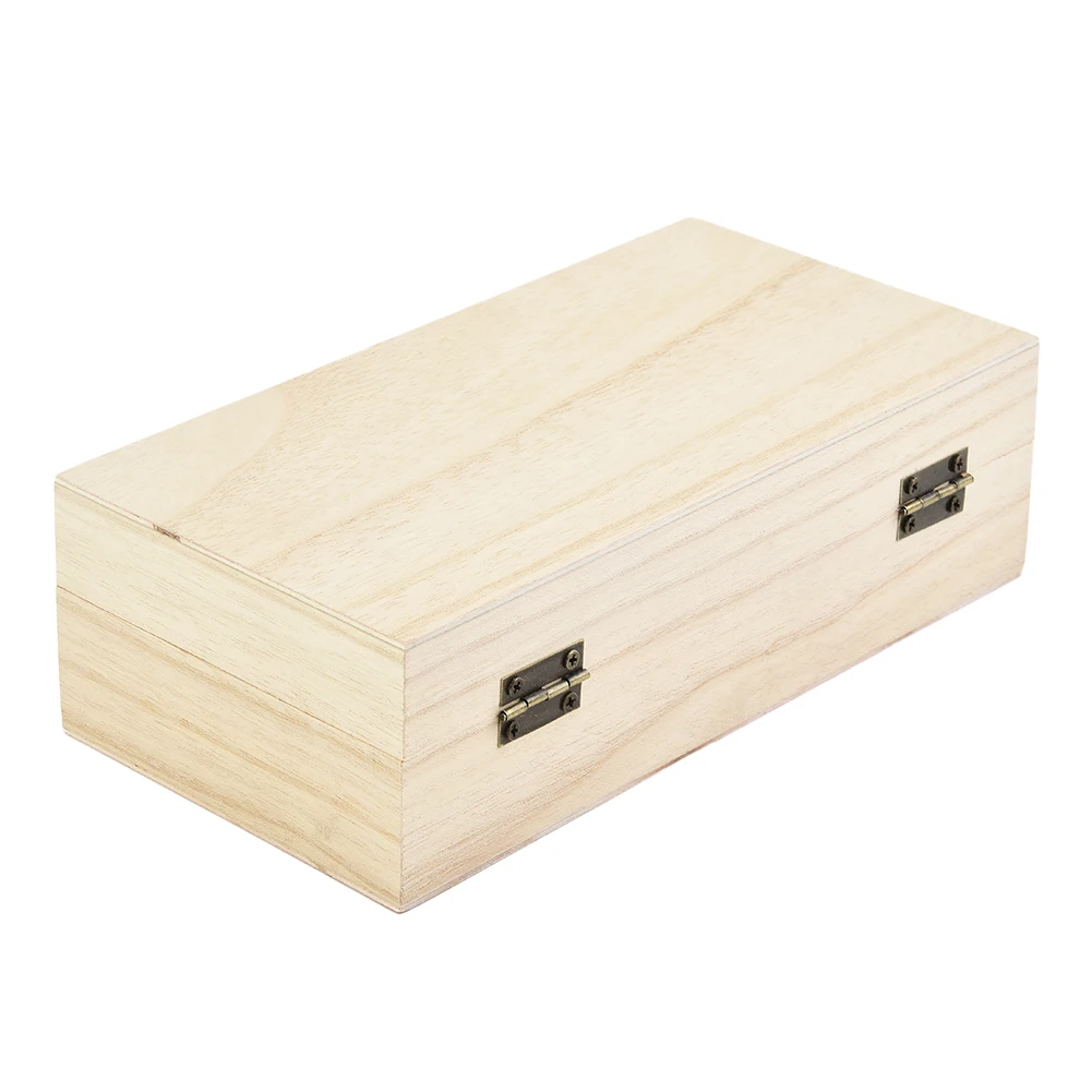 Wooden Storage Box Manual Polishing Metal Buckle Natural/Light/Dark Retro Style 1PCS 20*10*6cm Environmental Protection
Wooden Storage Box Manual Polishing Metal Buckle Natural/Light/Dark Retro Style 1PCS 20*10*6cm Environmental Protection